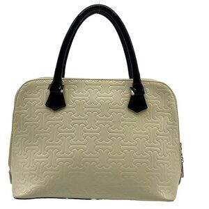 Bravo of Beverly Hills Limited Edition Ivory Painted Leather Satchel